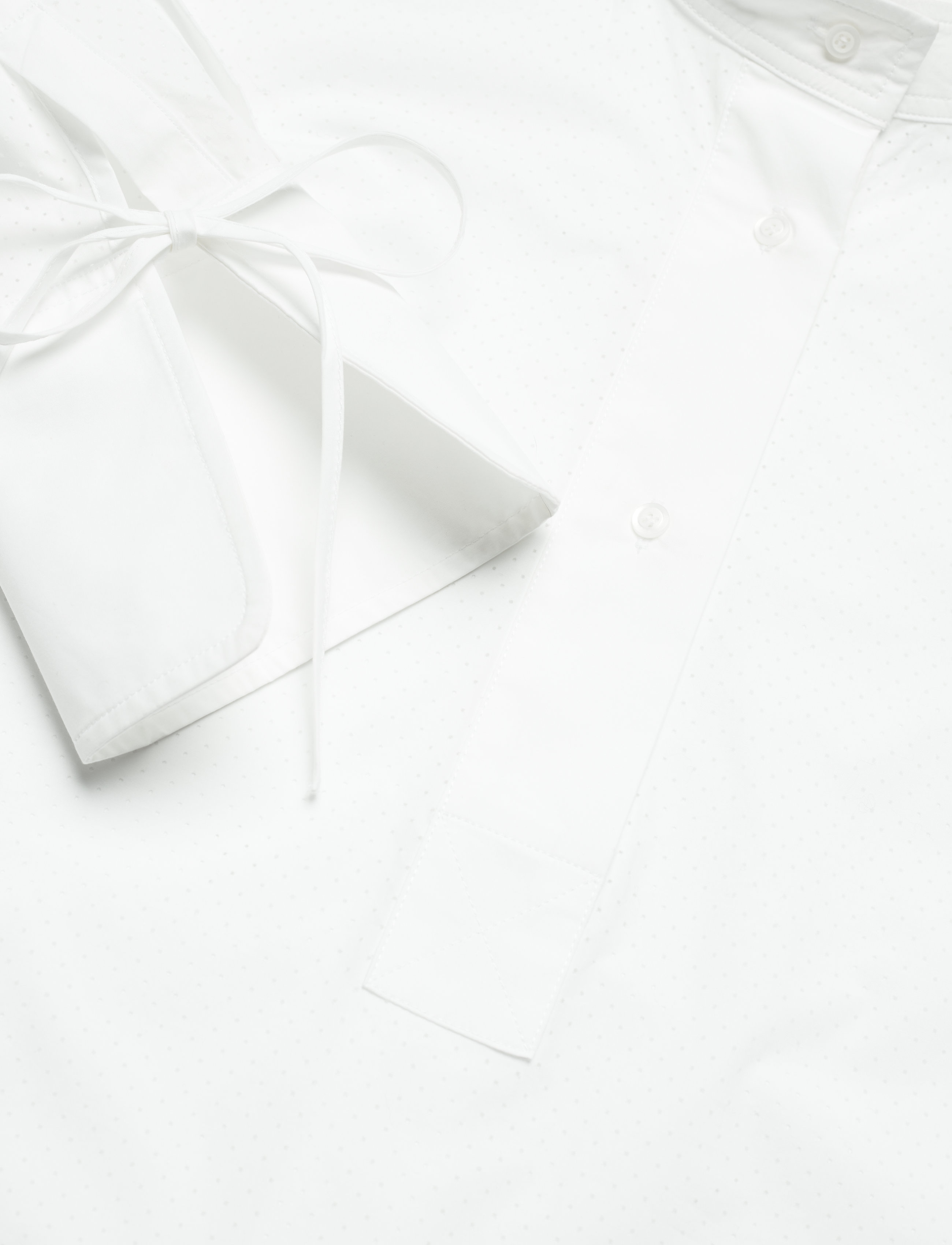 Residus - Boland Popover Shirt - white - 2