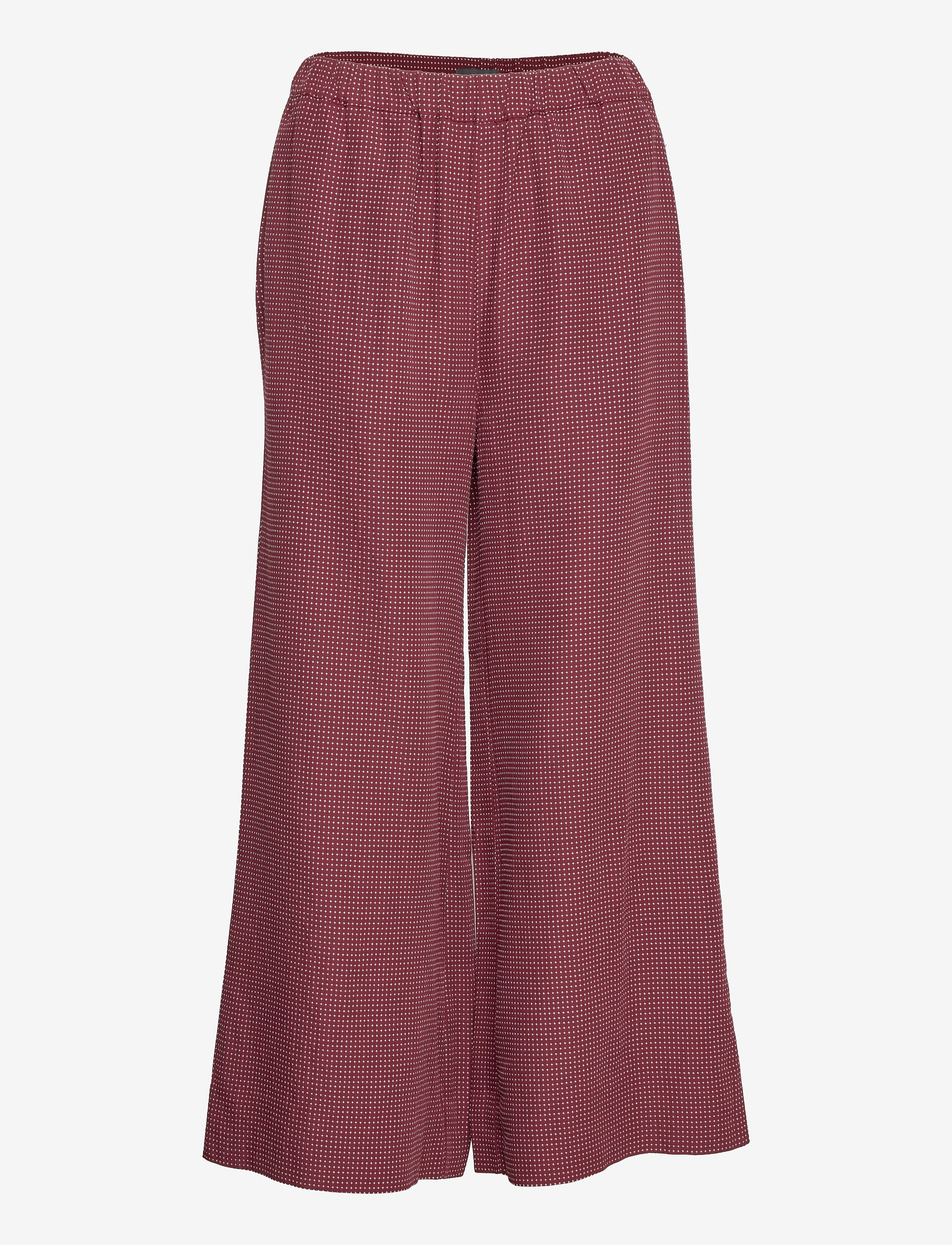 Residus Rain Sashiko Pants, Damen, Culottes, Braun, Gr: XS