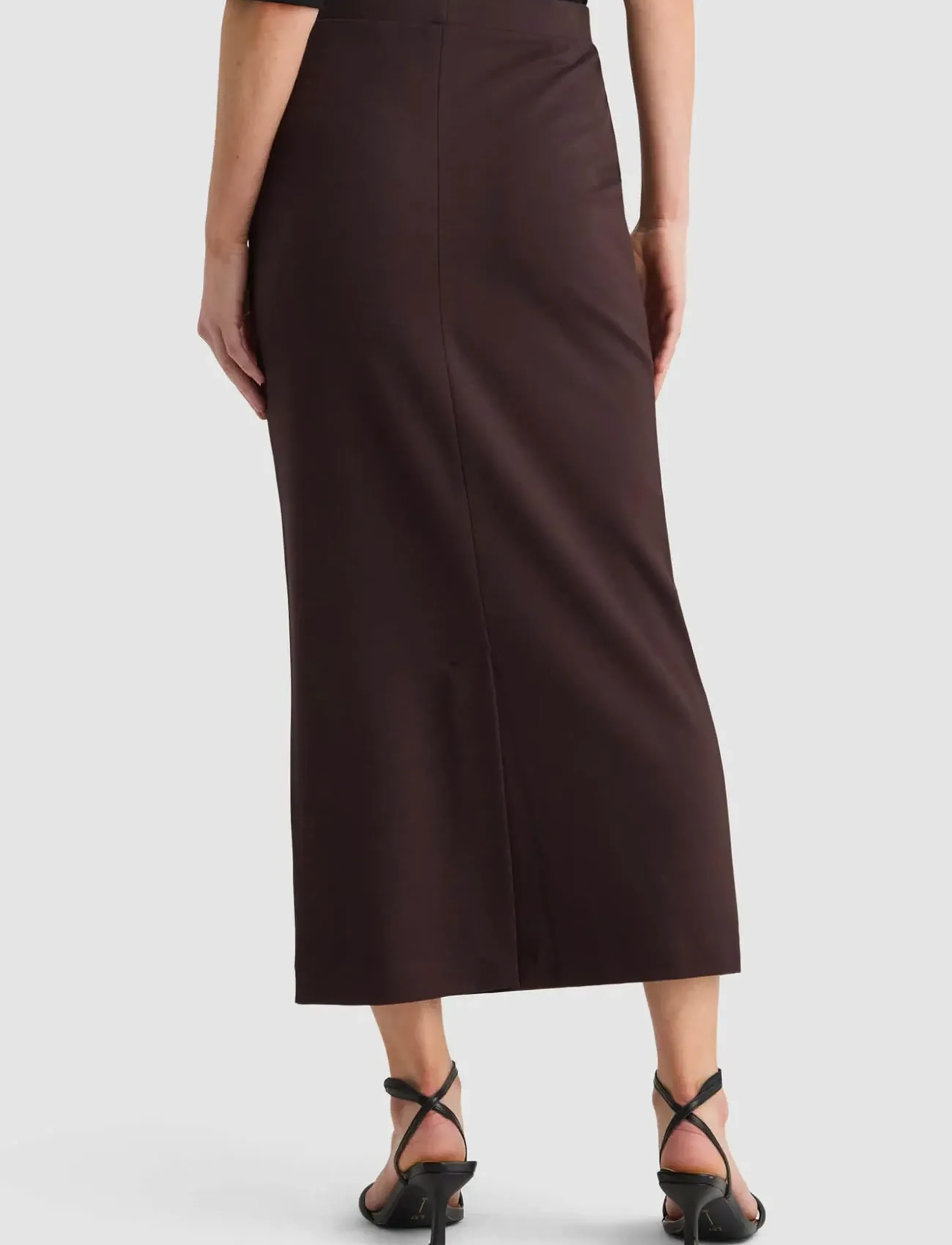 Residus - LALA SKIRT - midi skirts - auburn - 4