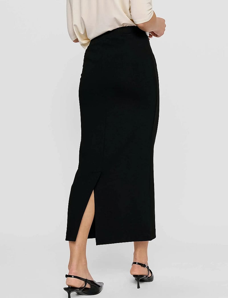 Residus - LALA SKIRT - midi kjolar - black - 3