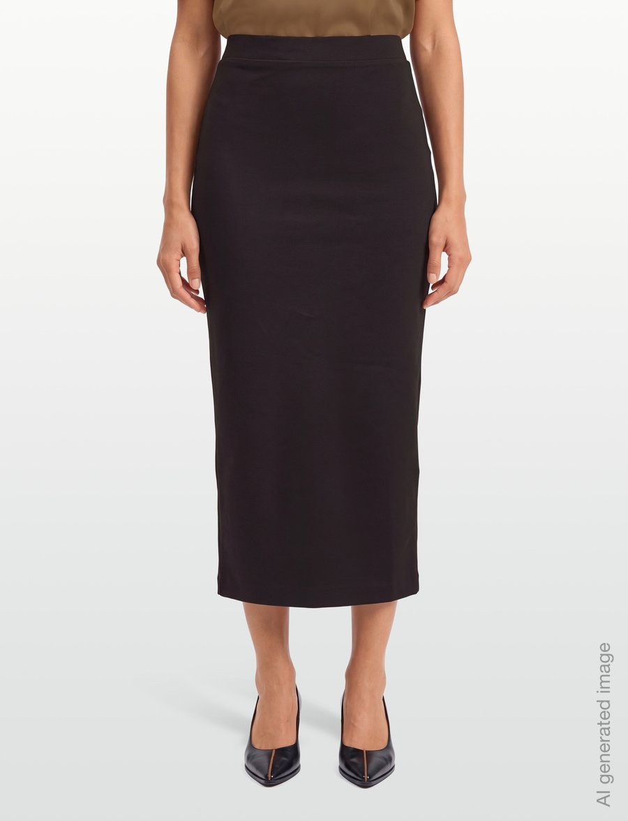 Residus - LALA SKIRT - midi röcke - ganache - 3