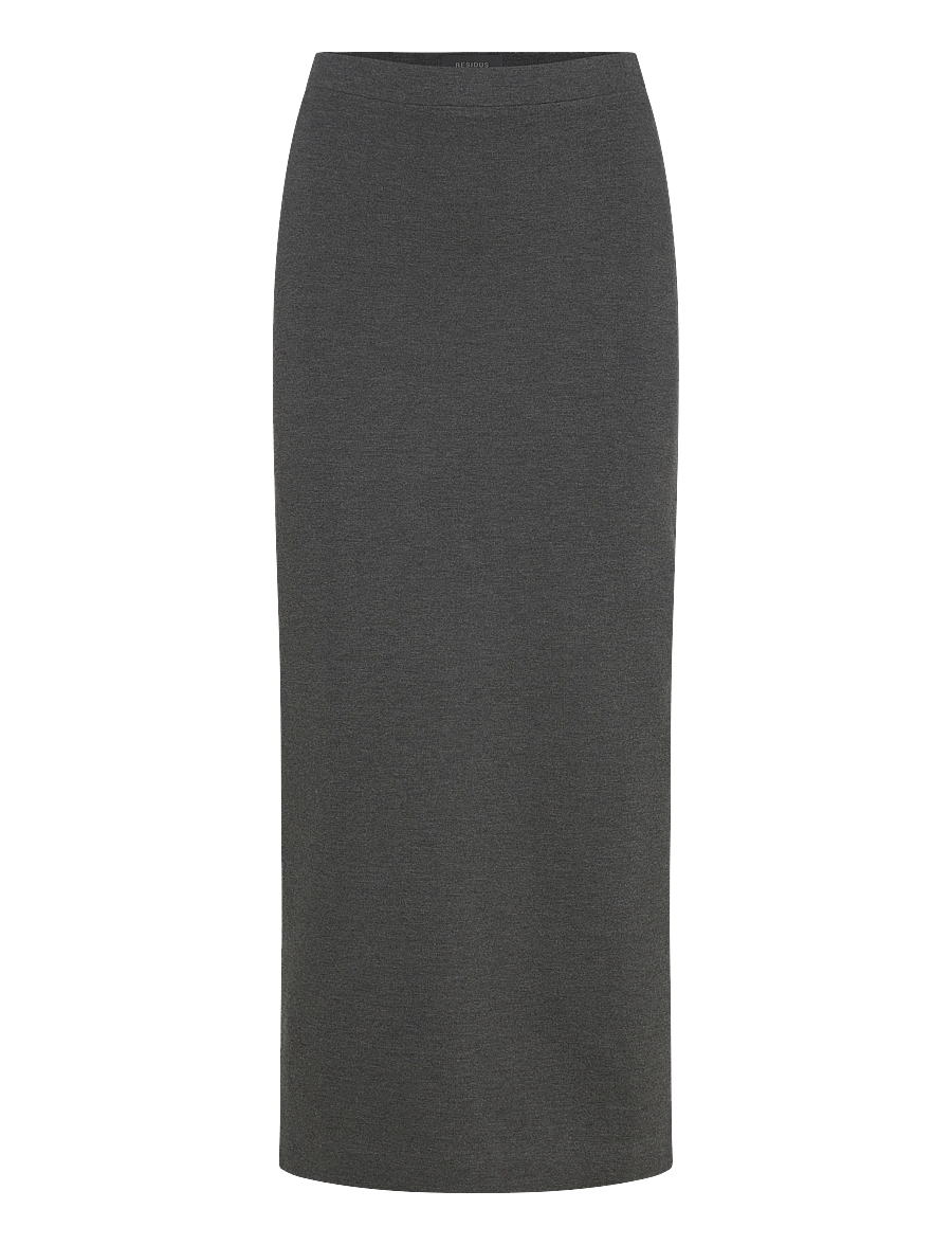 Residus - LALA SKIRT - midi skirts - graphite melange - 1