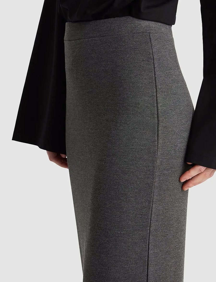 Residus - LALA SKIRT - midi skirts - graphite melange - 4