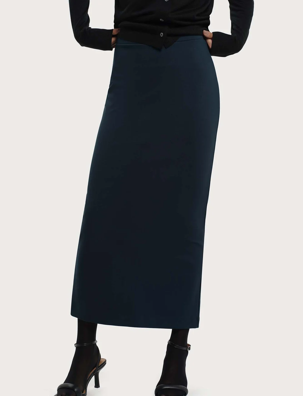 Residus - LALA SKIRT - midi röcke - marine - 0