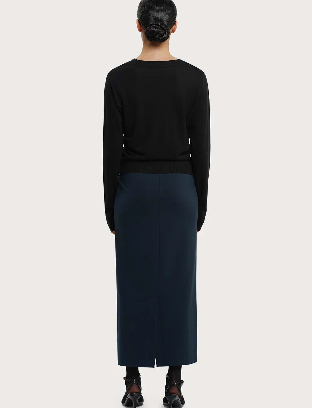 Residus - LALA SKIRT - midi röcke - marine - 4