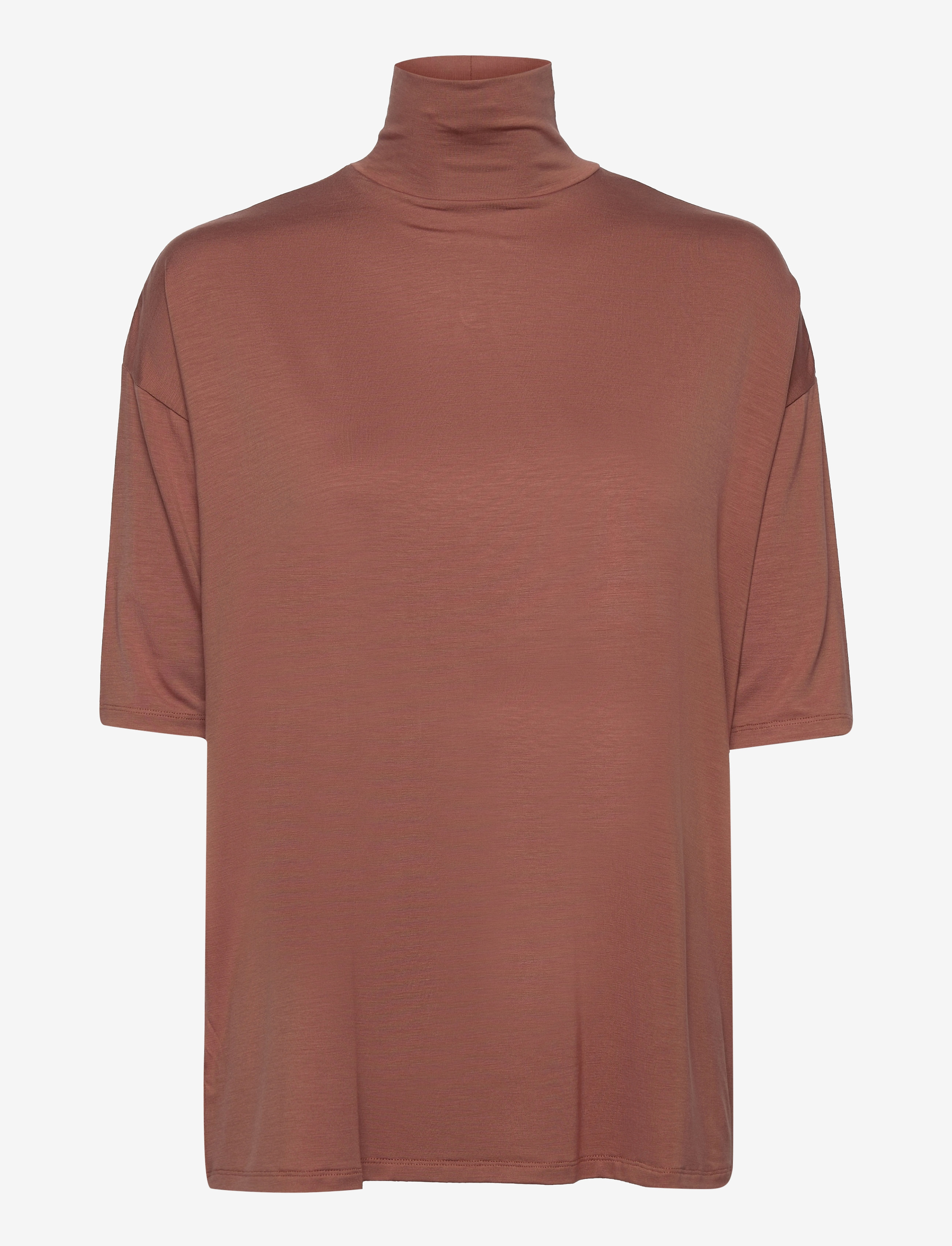 TOMASINE TURTLENECK - RUSSET