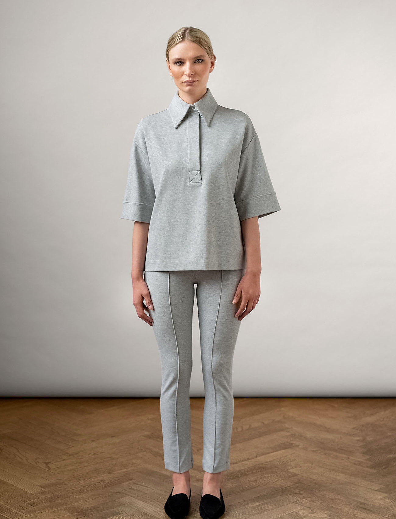 Residus - LOU STRAIGHT PANT - grey - 3