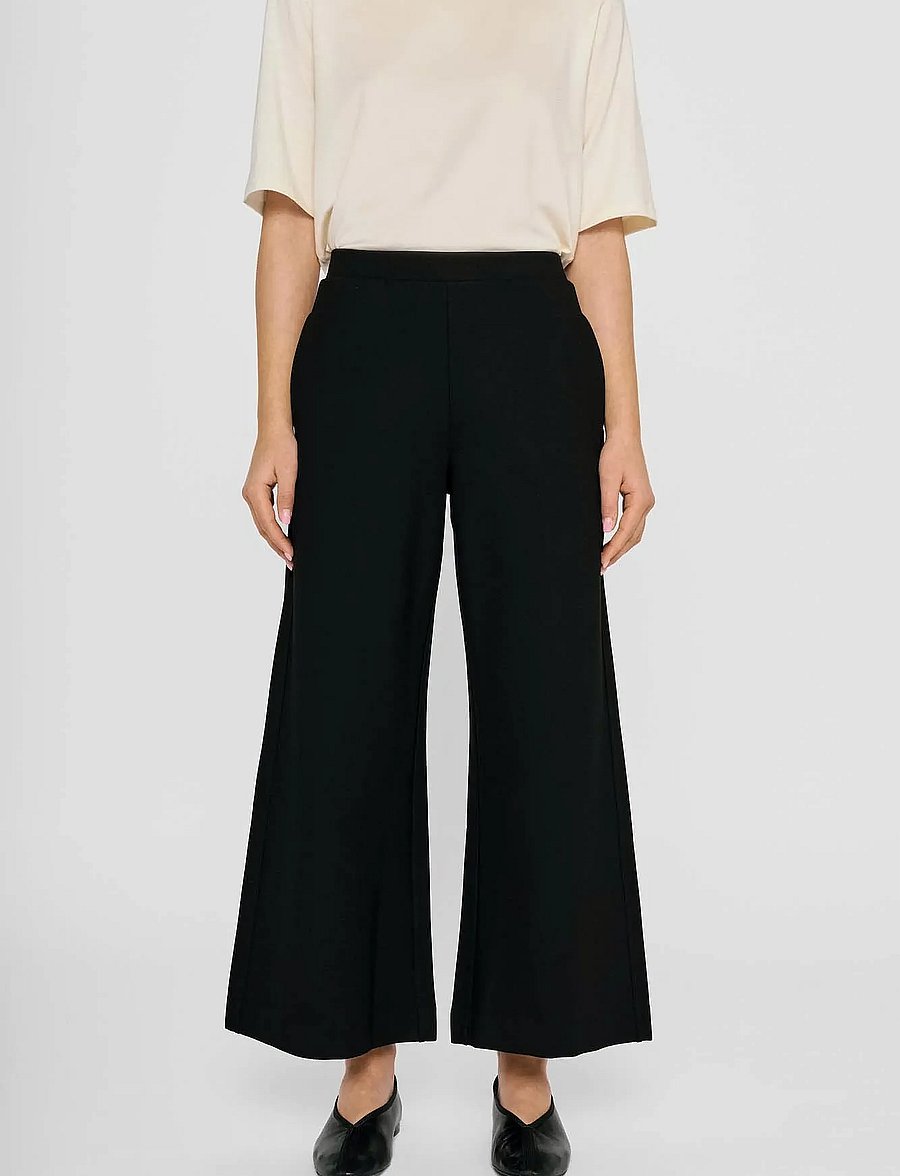 Residus - LOTTIE PANTS - vida byxor - black - 0