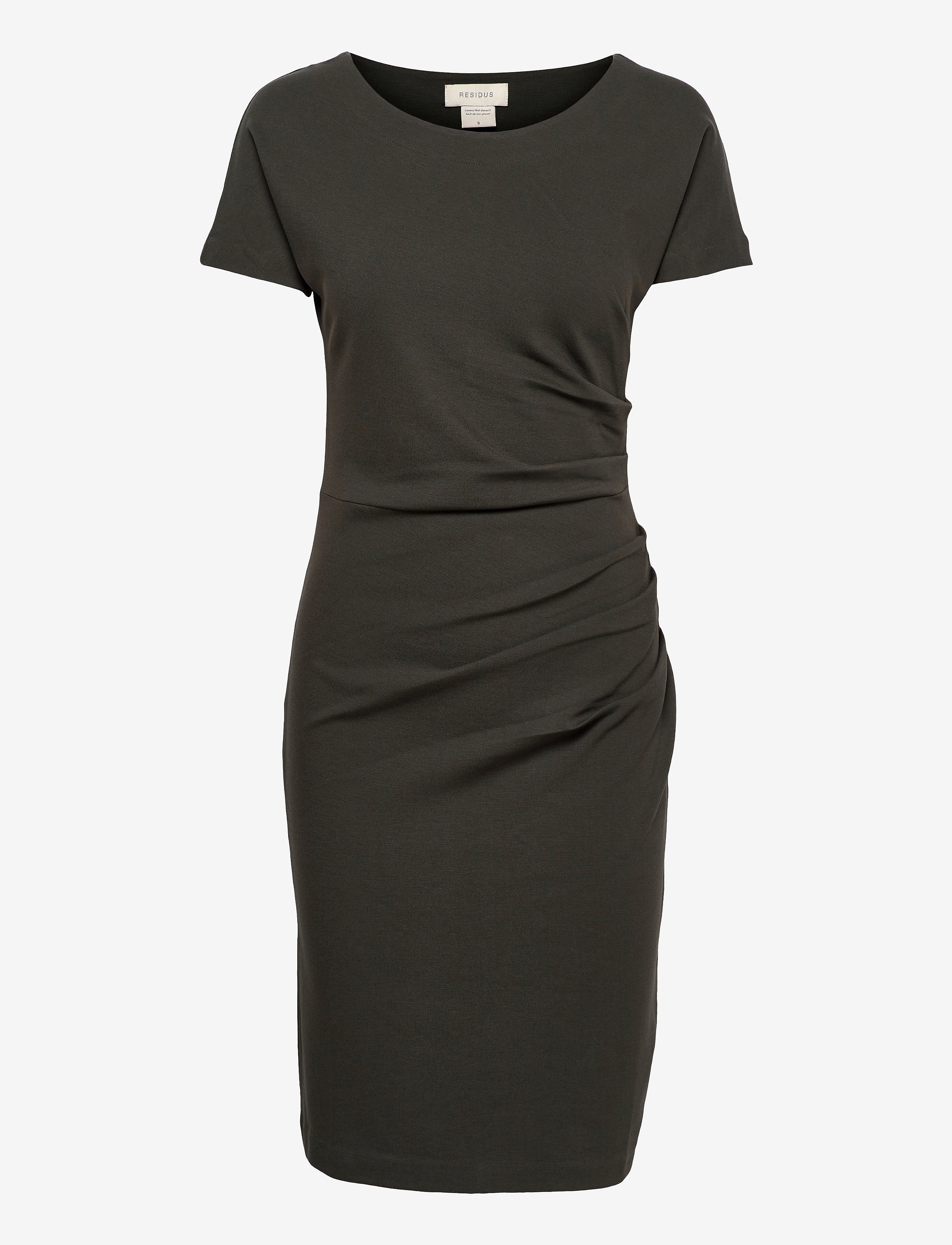 Residus - OFELIA ORG COTTON DRESS - ink green - 1