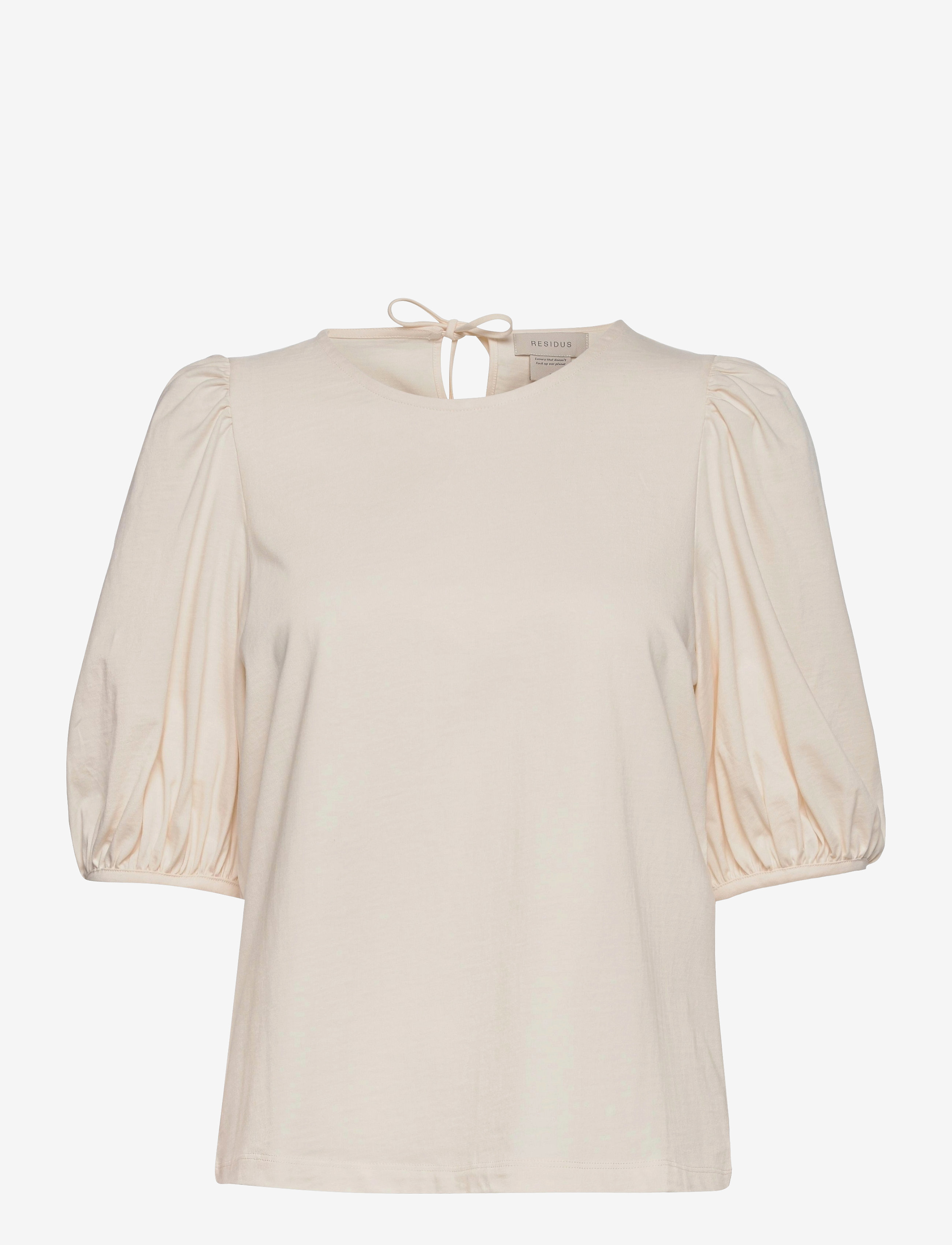 Residus - Etta Organic Cotton Puff T-shirt - shell - 1