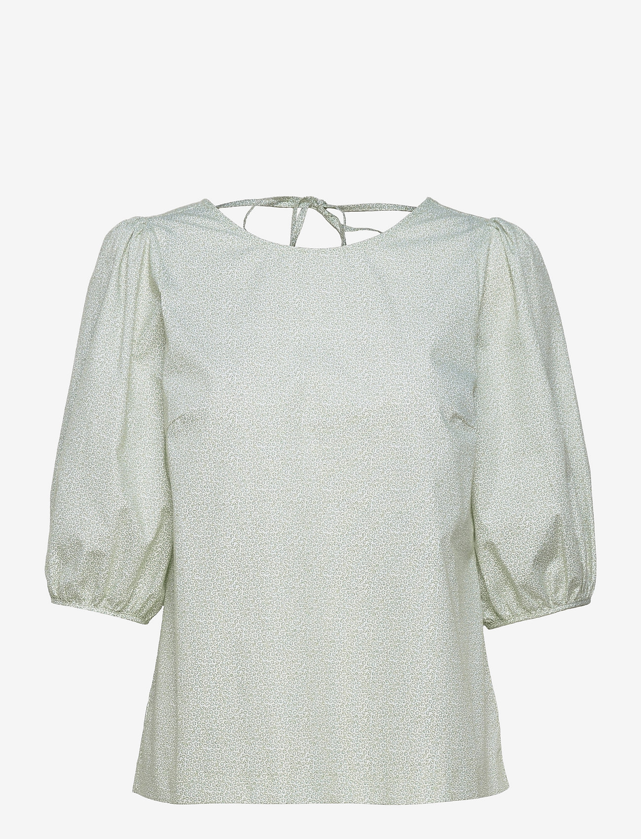 Residus - Bibi Cotton Blouse - sage - 0