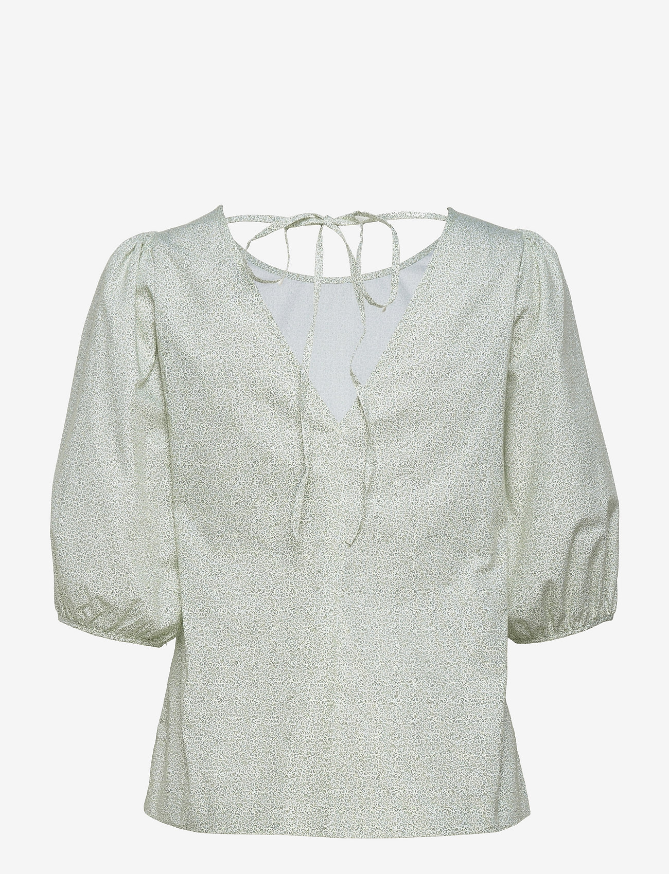 Residus - Bibi Cotton Blouse - sage - 1