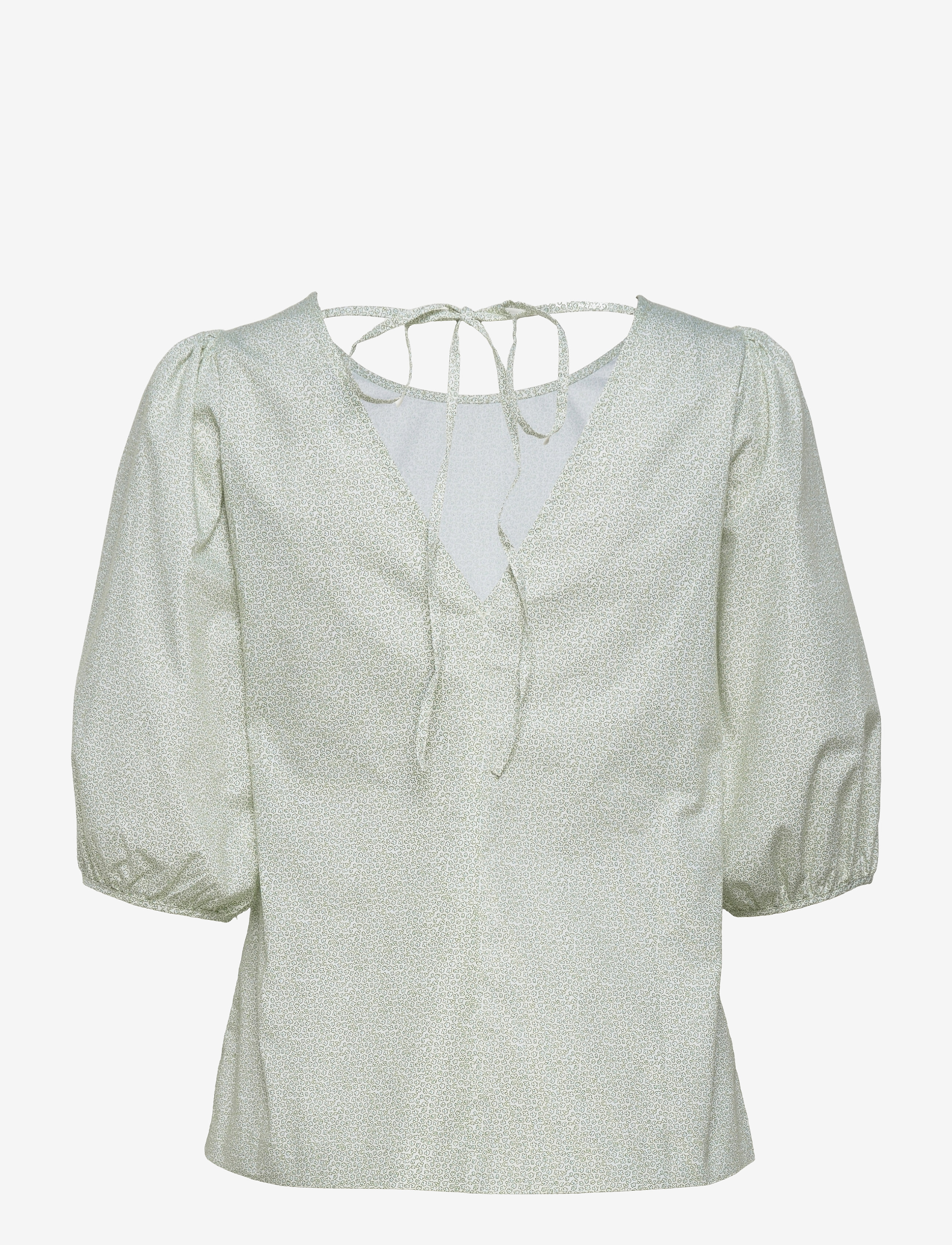 Residus - Bibi Cotton Blouse - sage - 1