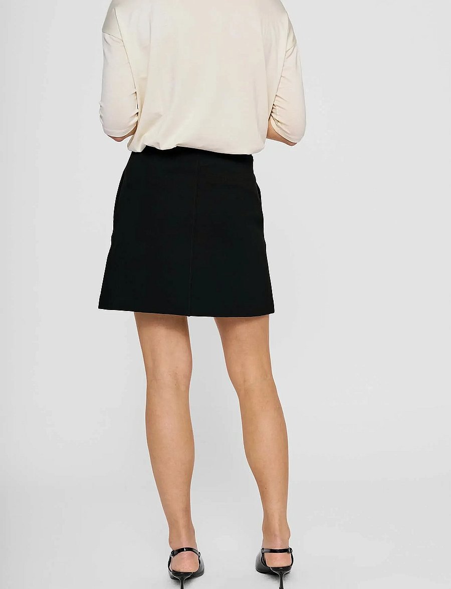 Residus - ELISE SKIRT - short skirts - black - 3