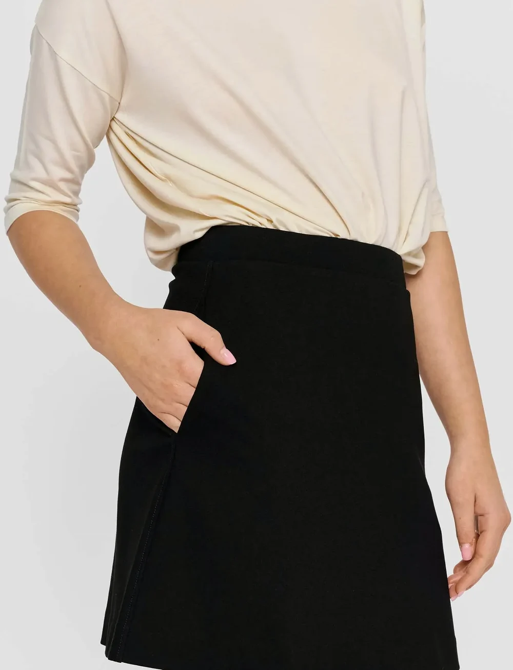 Residus - ELISE SKIRT - korte nederdele - black - 4