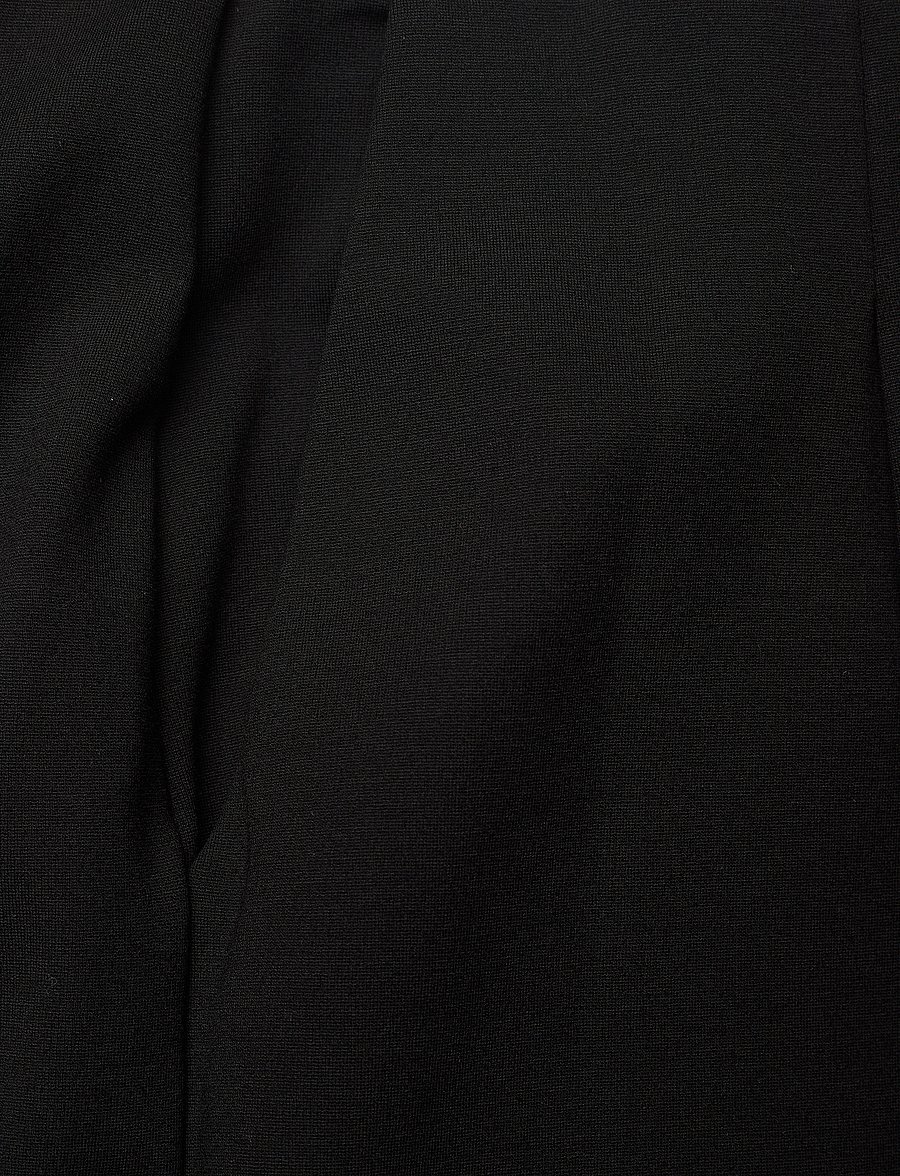 Residus - LEE PLEAT PANT - straight leg trousers - black - 5