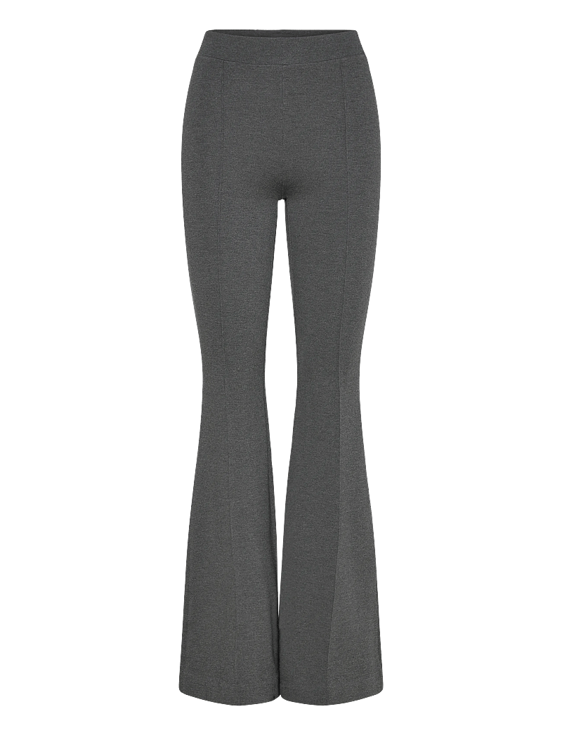 Residus - LINDY PANTS - flare bukser - graphite melange - 1