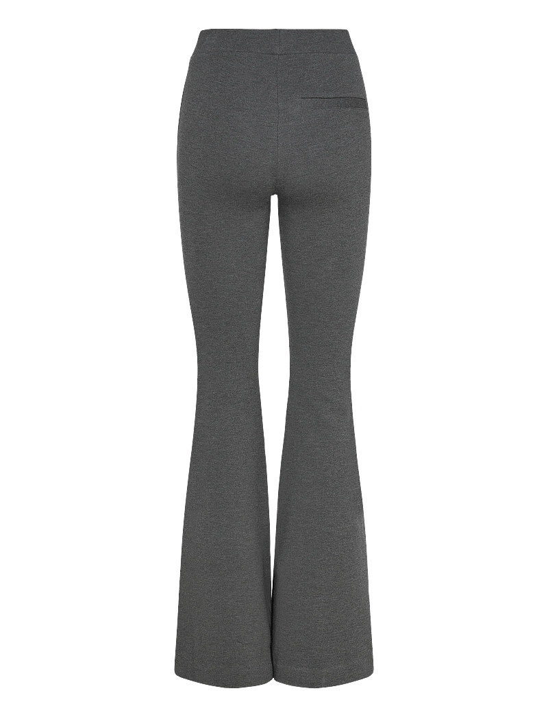 Residus - LINDY PANTS - flare bukser - graphite melange - 2