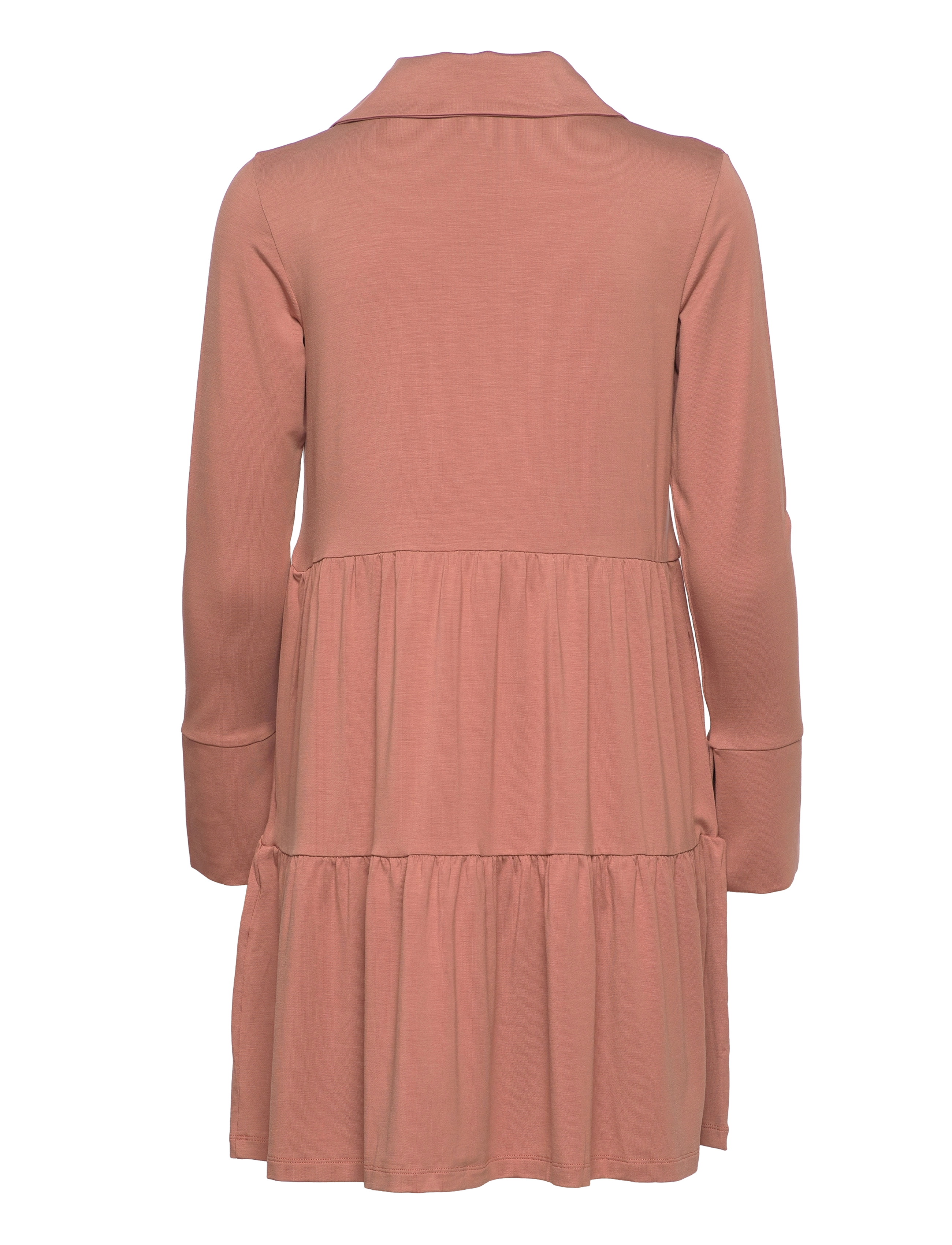 Residus - Toto Collar Dress - skjortekjoler - russet - 1