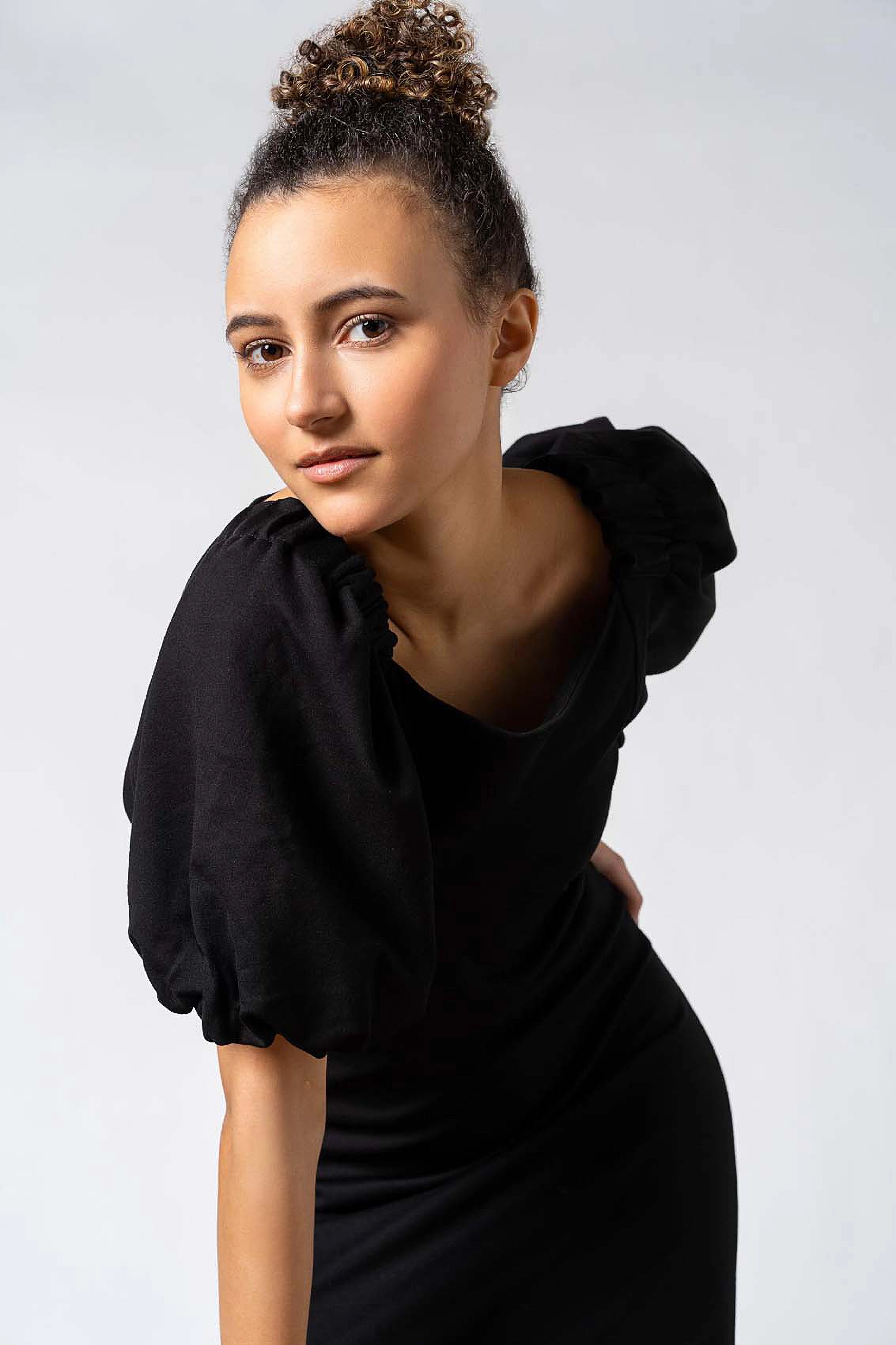 Residus - EMAHOY MIDI DRESS - black - 4