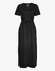 Residus - ORIKA MAXI TEE DRESS - sukienki koszulowe - black - 0
