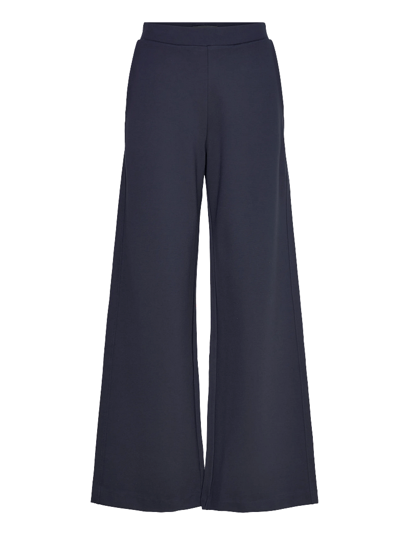 Residus - LEIA PANTS - bukser med brede ben - midnight - 0