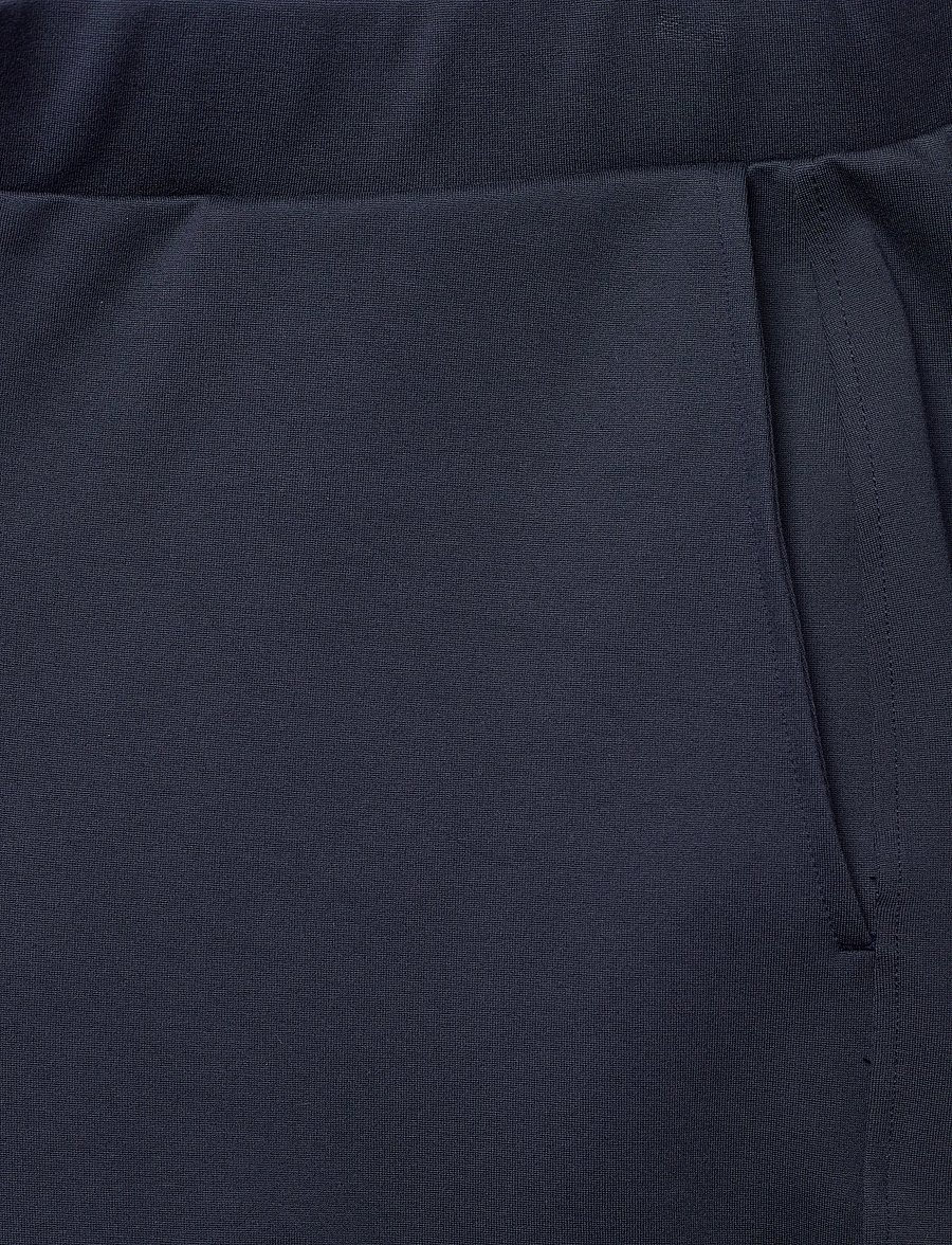 Residus - LEIA WIDE PANT - laia säärega püksid - midnight - 2