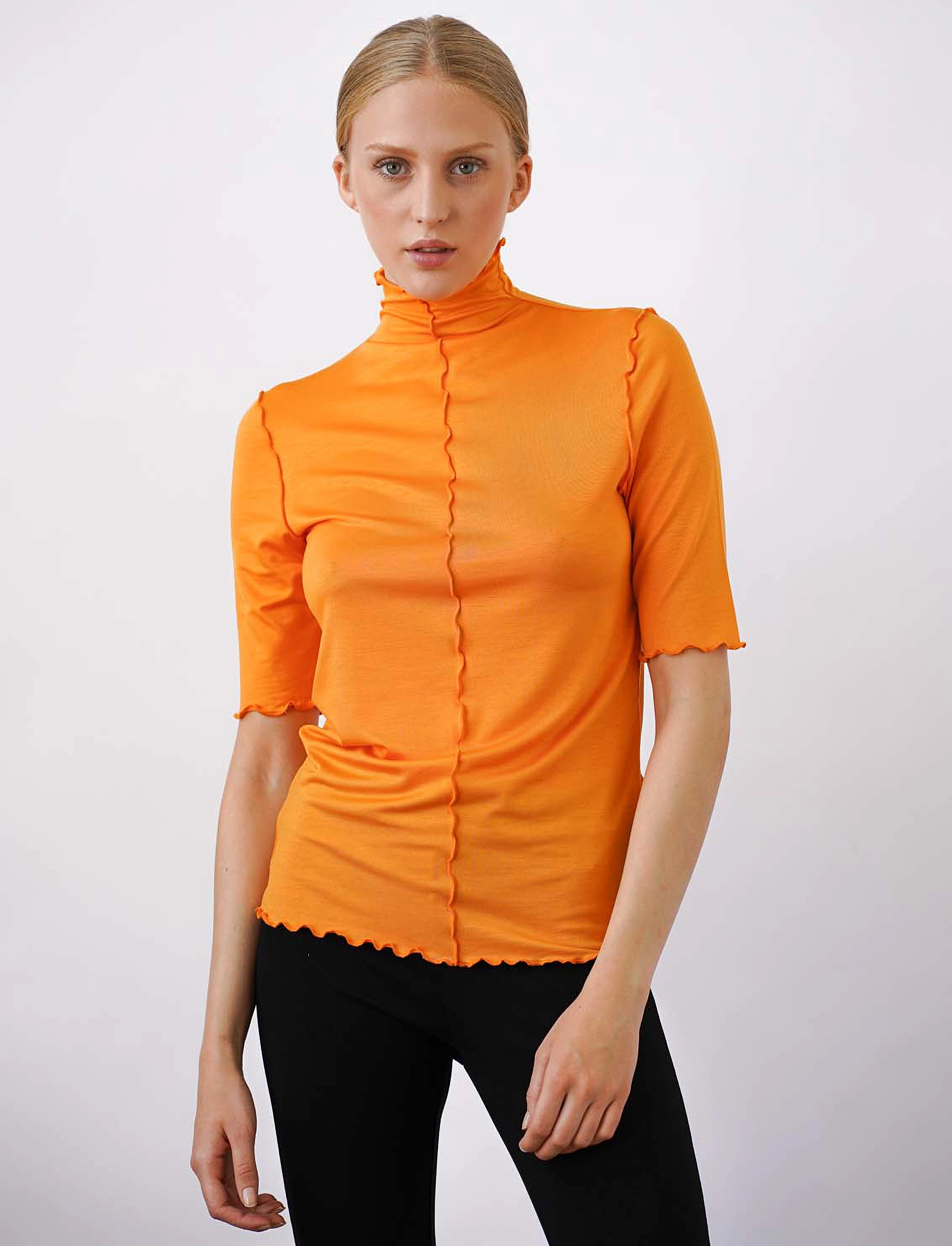 Residus - BASTIA TURTLENECK TOP - apricot - 2