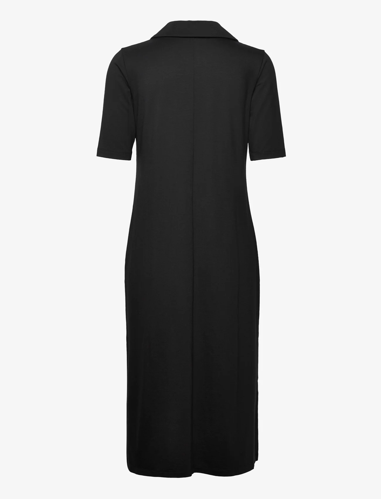 Residus - TOBEI DRESS - knitted dresses - black - 1