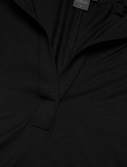 Residus - TOBEI DRESS - knitted dresses - black - 7