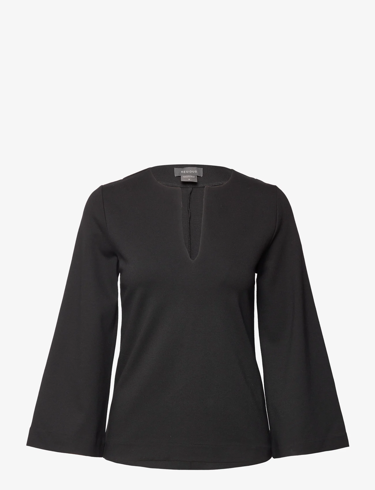 Residus - EMORY TOP - short-sleeved blouses - black - 0