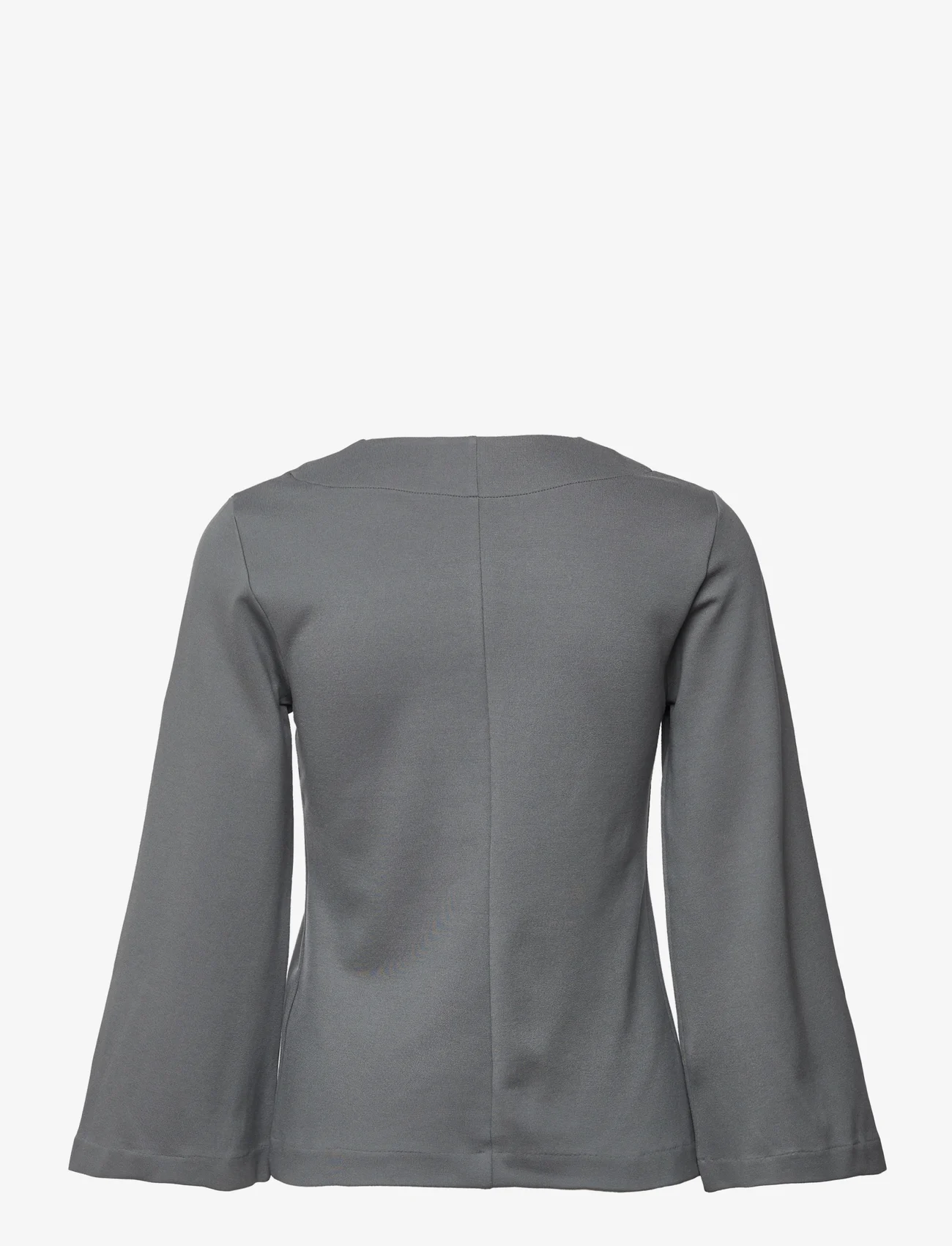 Residus - EMORY TOP - short-sleeved blouses - stone blue - 1
