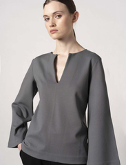 Residus - EMORY TOP - short-sleeved blouses - stone blue - 2