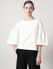 Residus - EODA TOP - blouses met lange mouwen - cloud white - 4