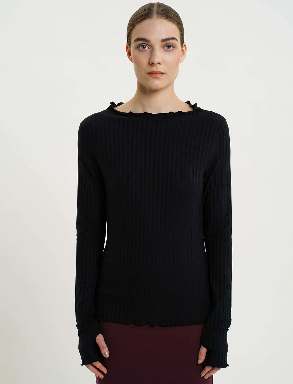 Residus - KINE TOP - långärmade toppar - black - 0