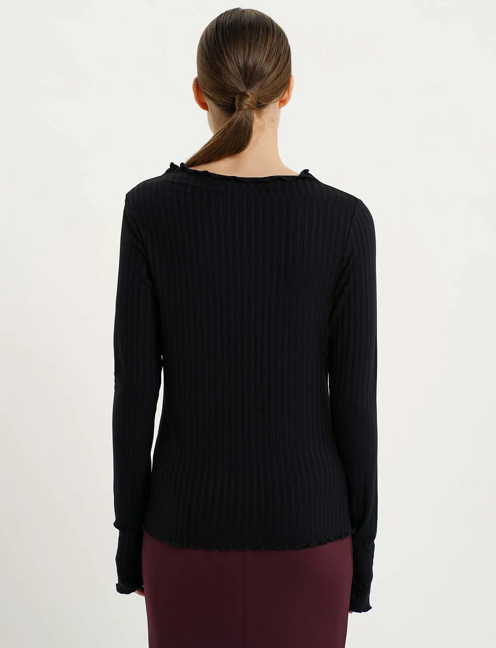 Residus - KINE TOP - långärmade toppar - black - 4