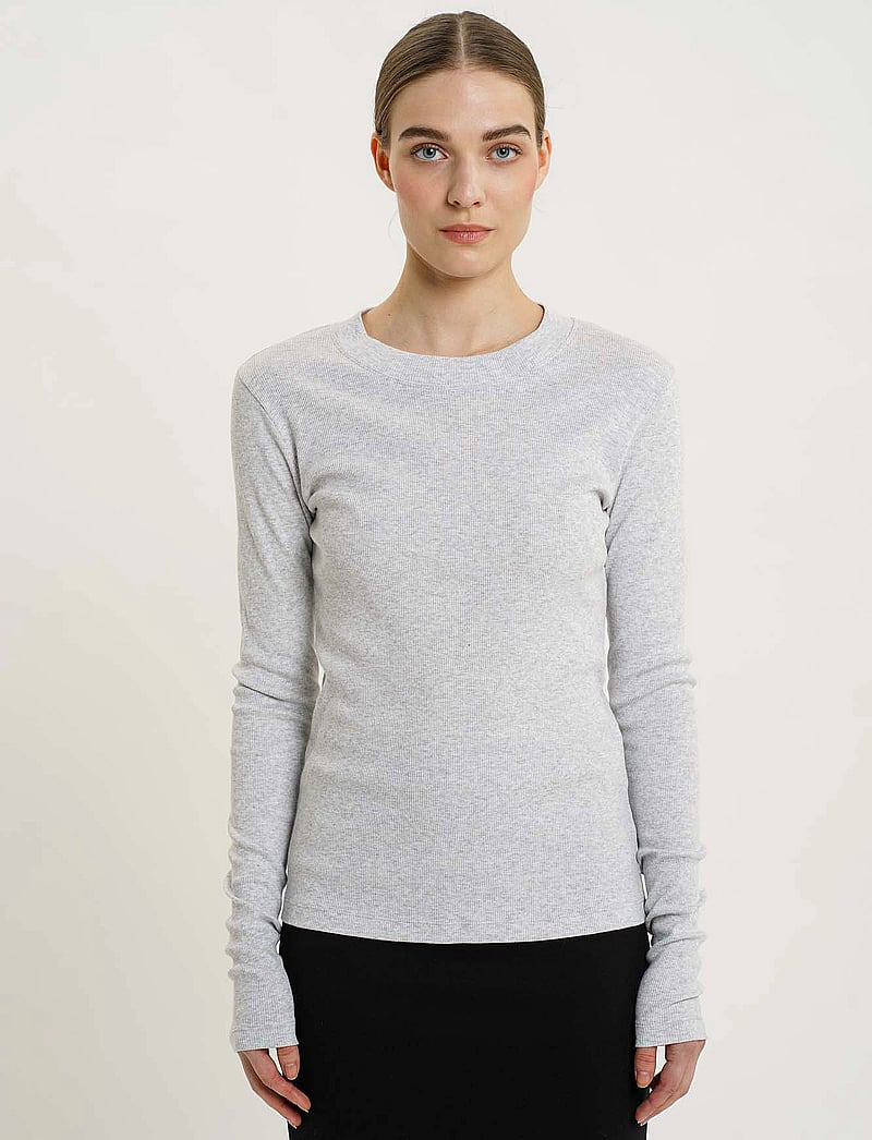 Residus - OTTAWA TOP - pikkade varrukatega alussärgid - grey melange - 0