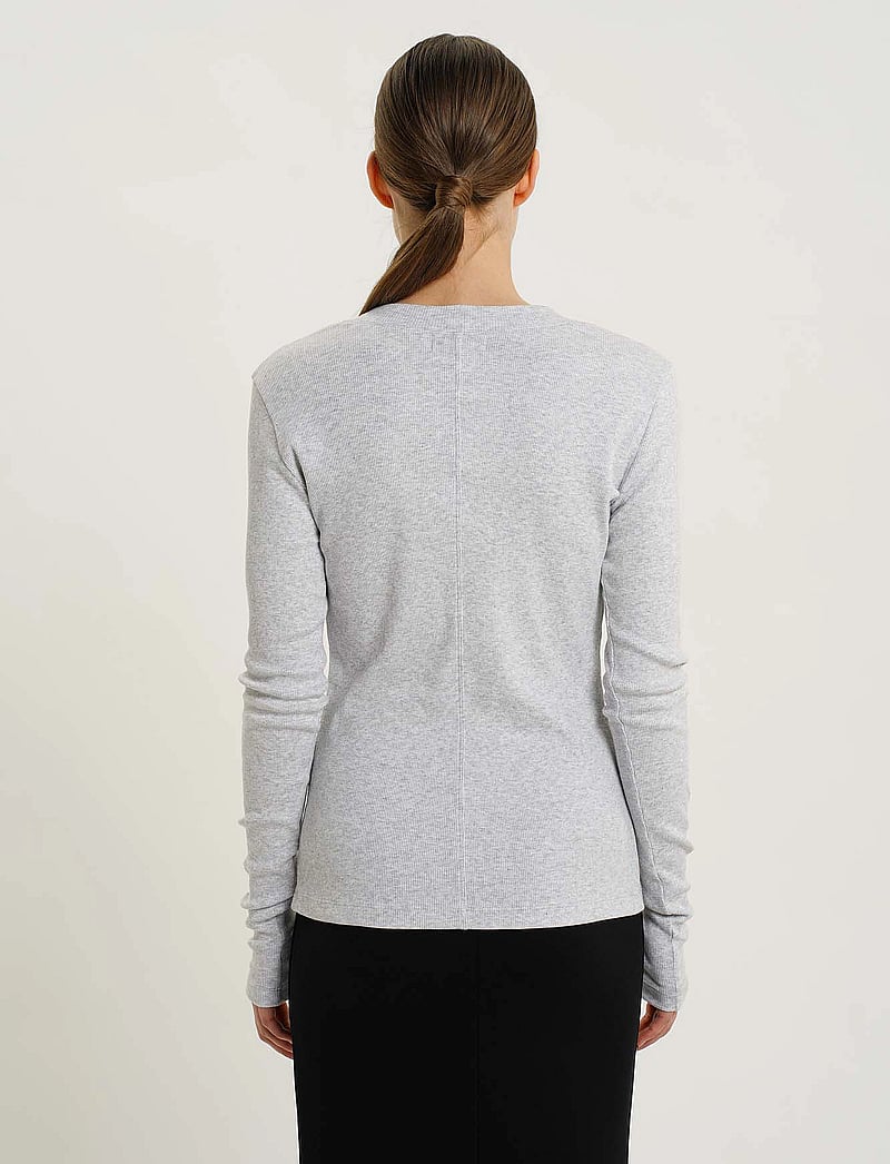 Residus - OTTAWA TOP - pikkade varrukatega alussärgid - grey melange - 4