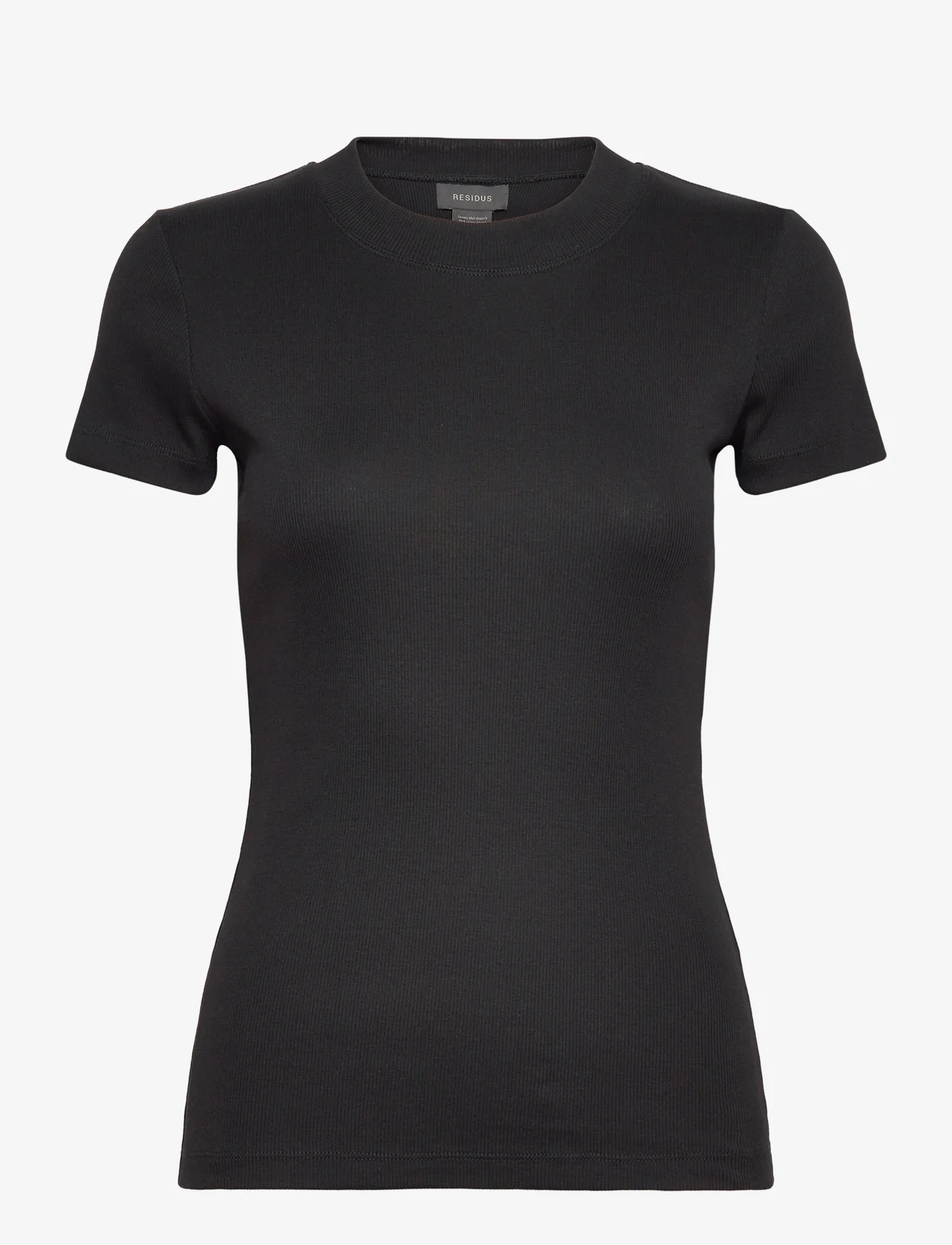 Residus - OTTILLE TEE - t-shirt & tops - black - 0