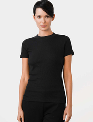 Residus - OTTILLE TEE - t-shirts & tops - black - 2