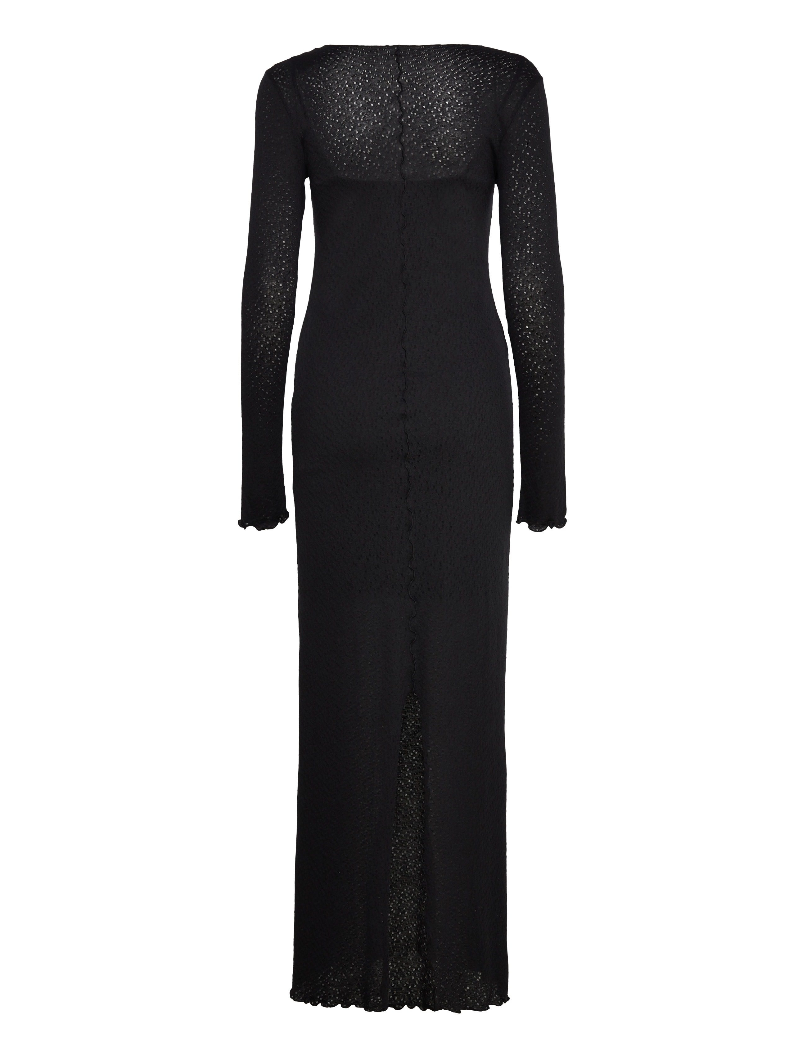 Residus - COLUMN DRESS - maxikjoler - black - 2