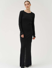 Residus - COLUMN DRESS - maxi jurken - black - 1