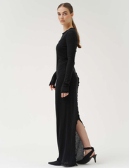 Residus - COLUMN DRESS - maxi dresses - black - 3