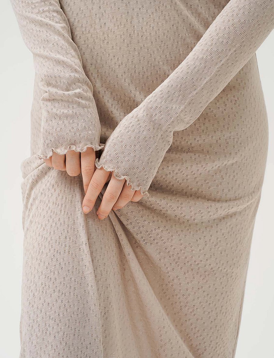 Residus - COLUMN DRESS - maxi dresses - ceramic - 4