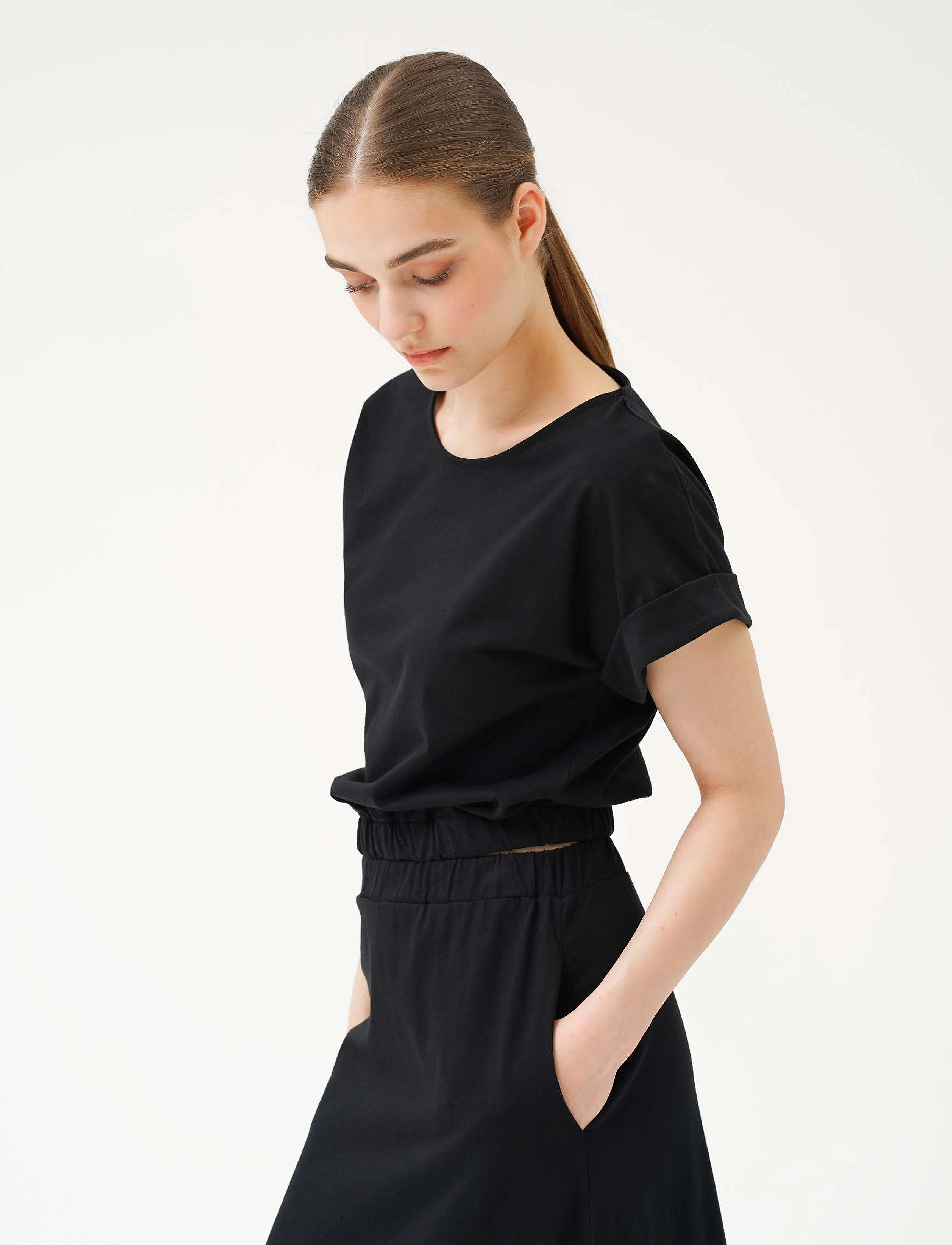Residus - LILY TOP - t-shirts - black - 4