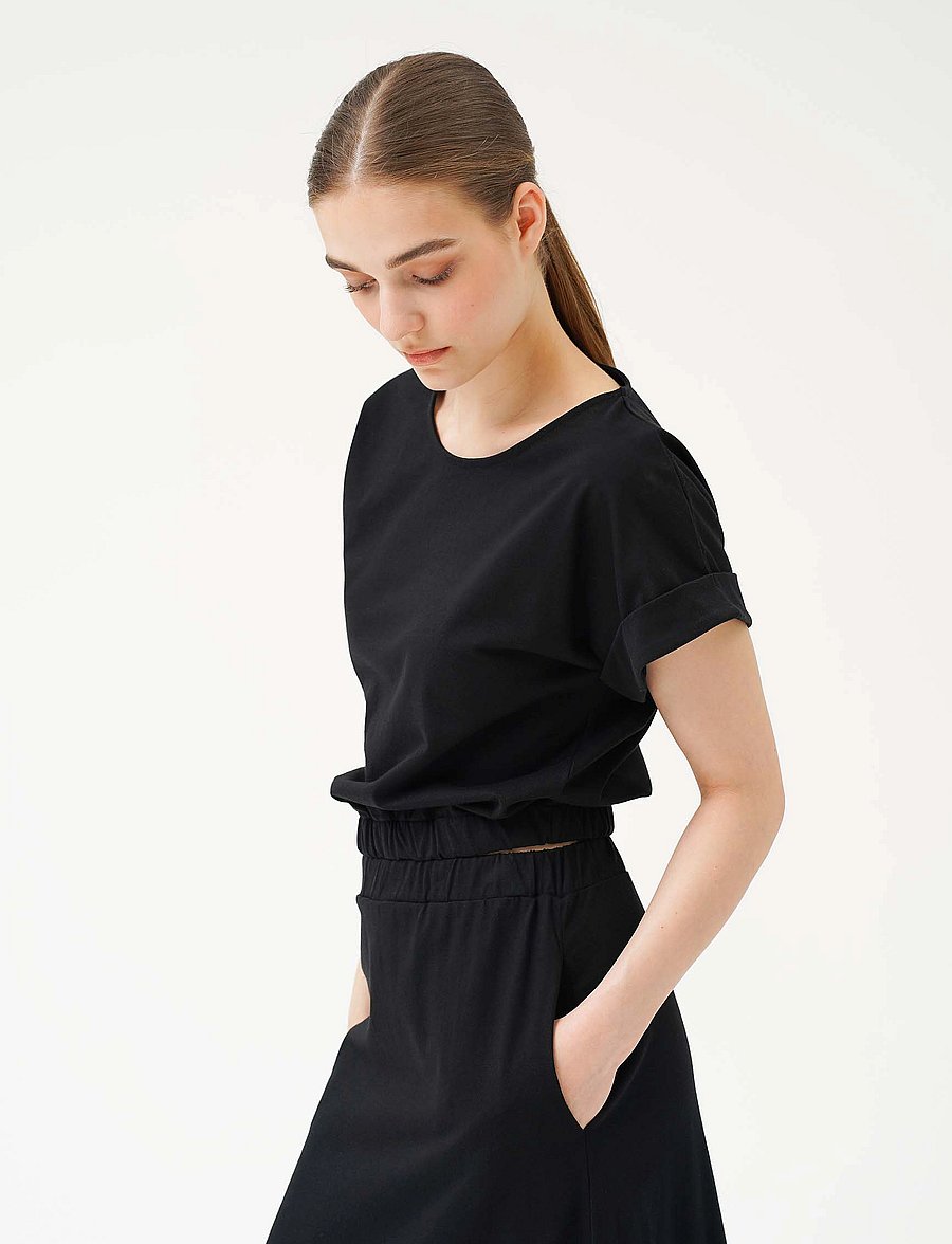 Residus - LILY TOP - t-shirts - black - 4
