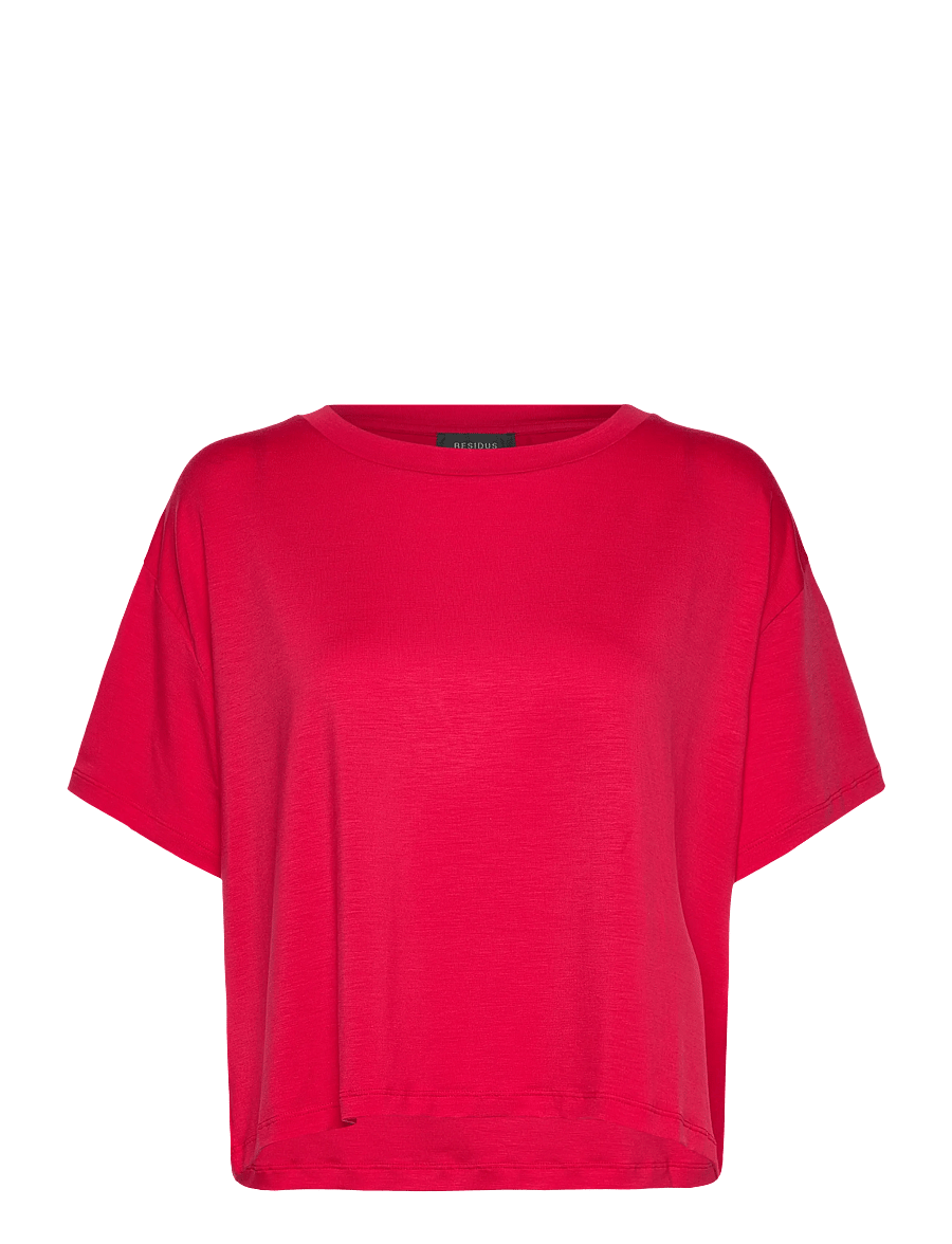 Residus - GWYNET TEE - t-shirts - raspberry - 1
