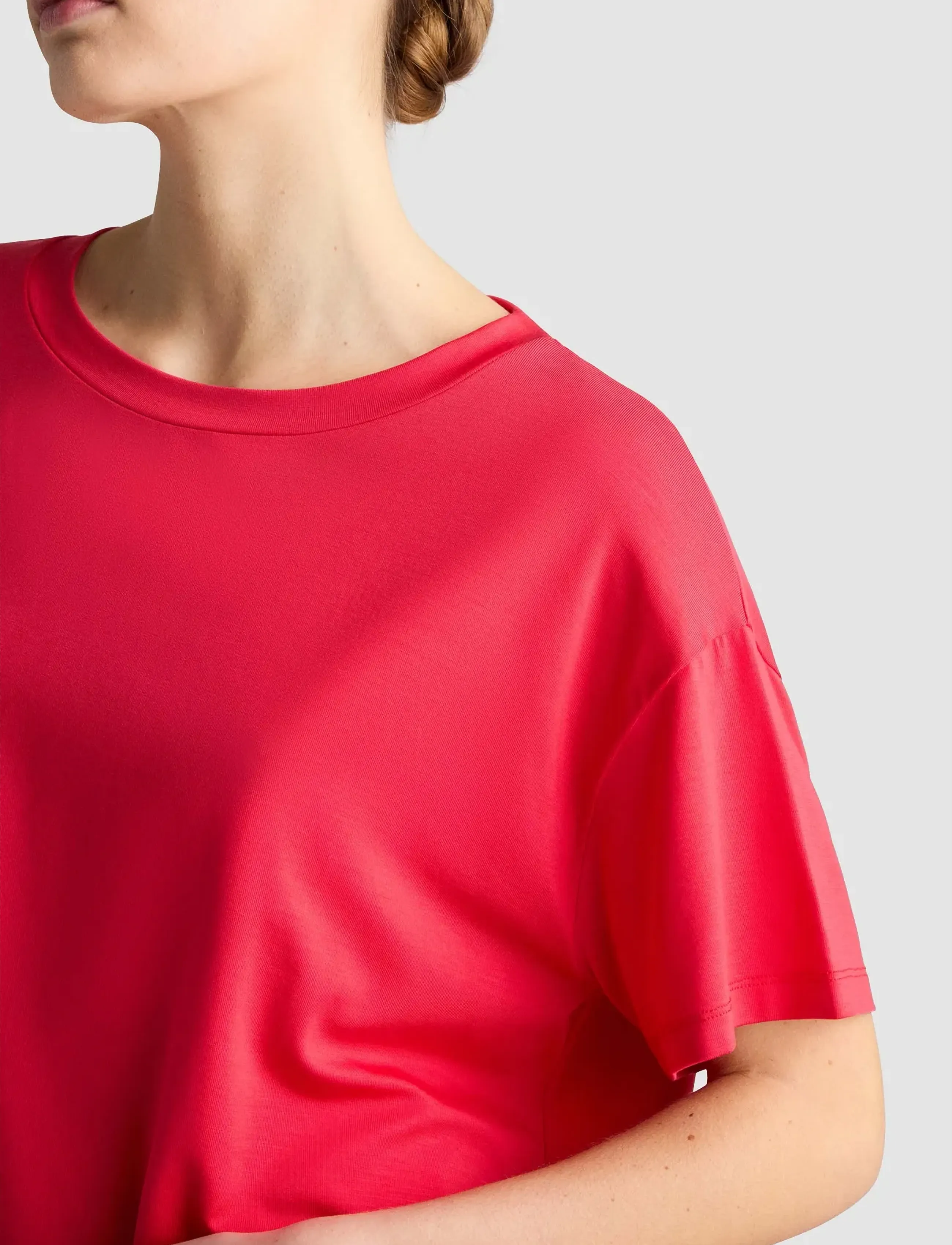 Residus - GWYNET TEE - t-shirts - raspberry - 4