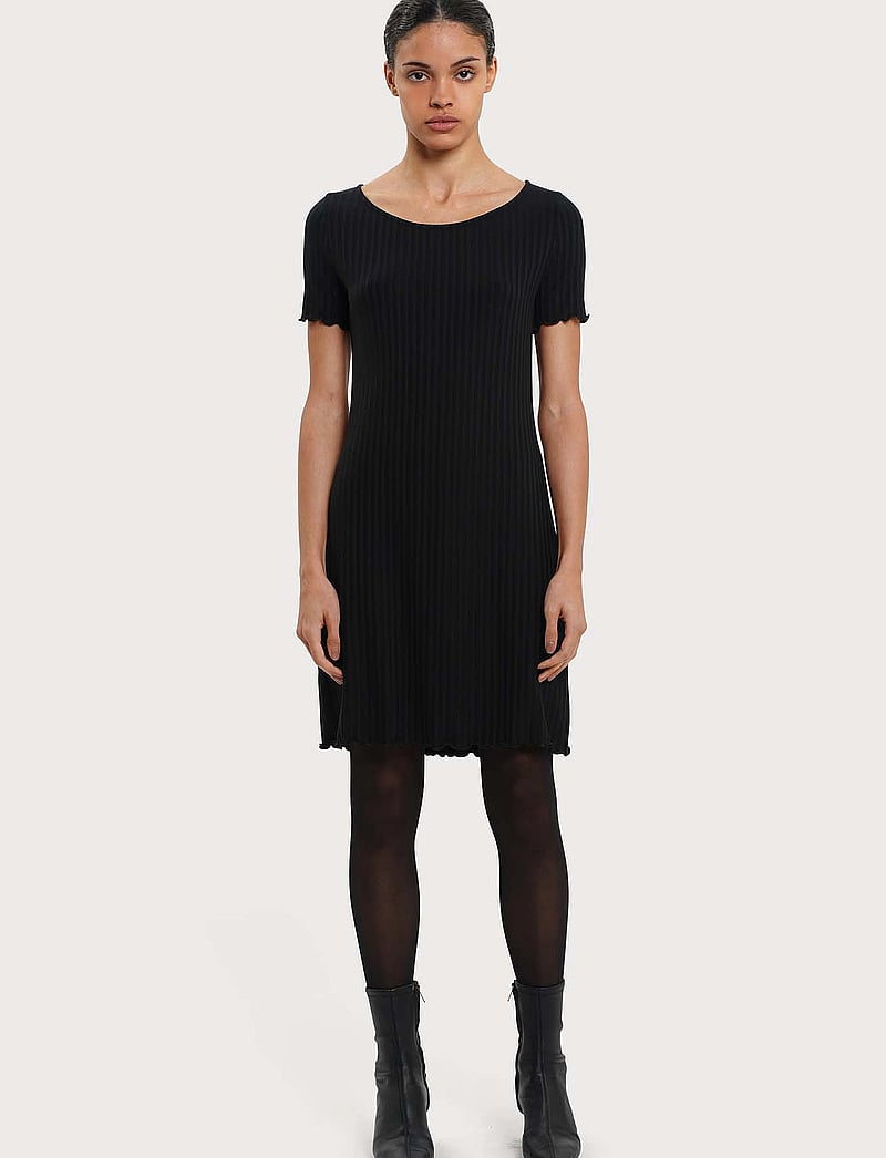 Residus - CORINNE DRESS - sommarklänningar - black - 0