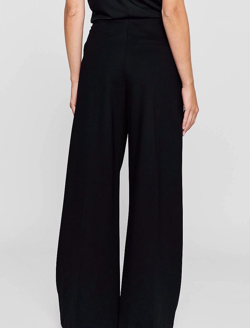 Residus - LAKE PANTS - tailored trousers - black - 3